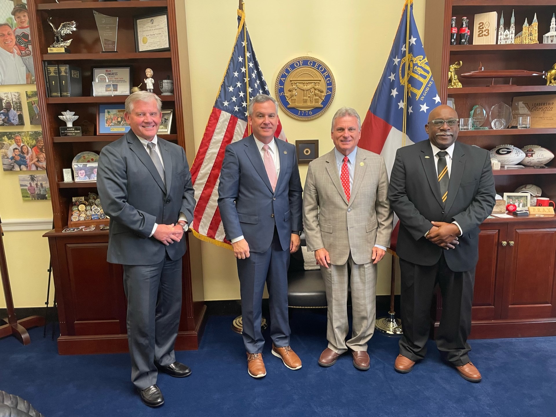 9/27/23 Rep. Carter Meeting with Bulloch County Officials