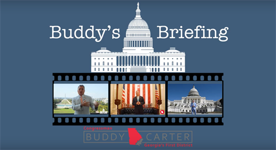 Watch this week's edition of Buddy's briefing!